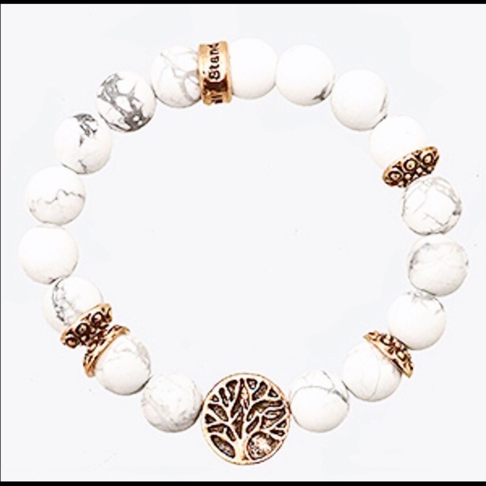 ⚡️Sale⚡️Semi-Precious Beaded Stretch Bracelet